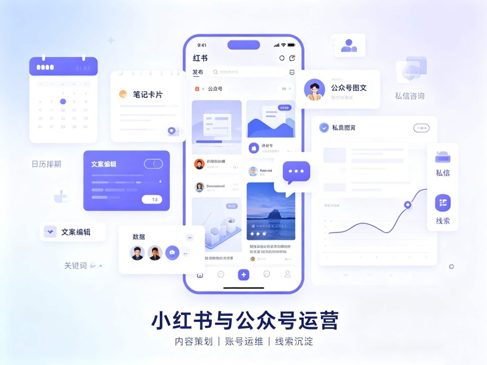 小红书与公众号运营