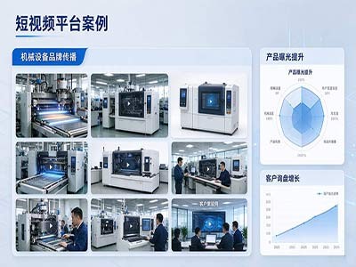 机械设备公司短视频品牌传播案例