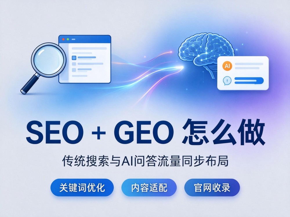 企业线上获客新思路｜SEO+GEO 协同推广怎么做