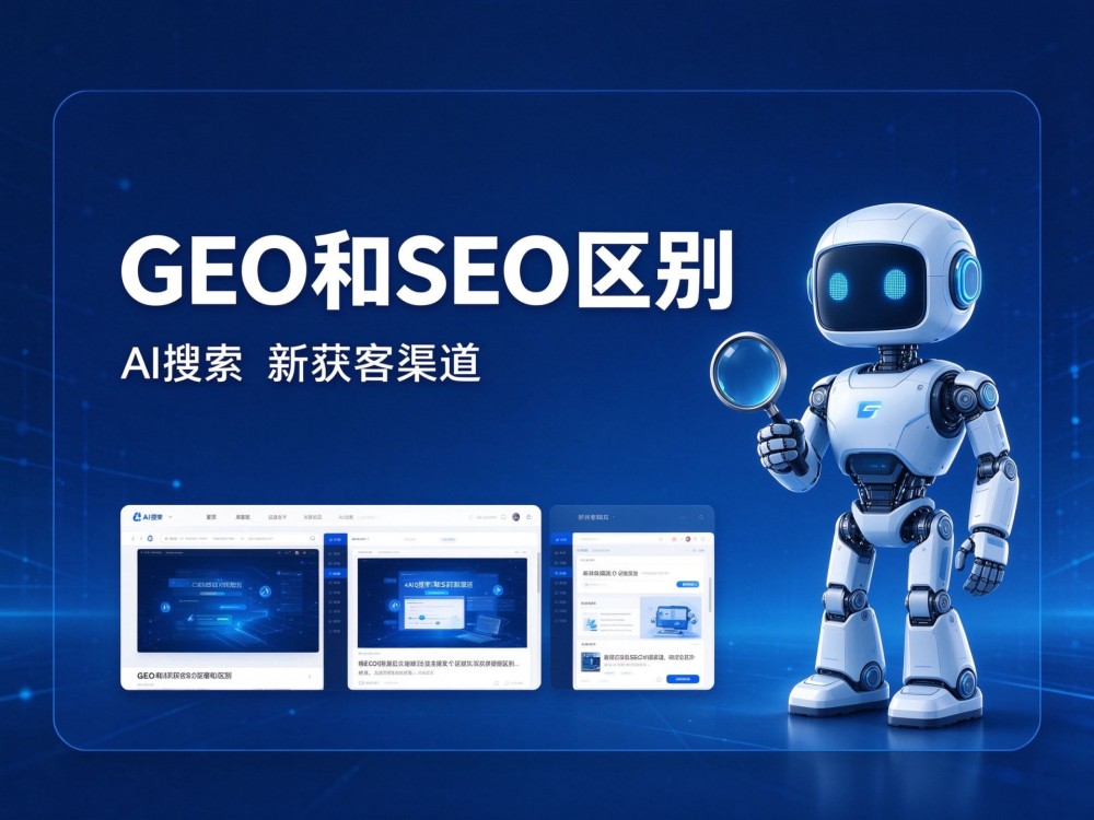 GEO优化和SEO优化有什么区别？2026年企业获客新趋势